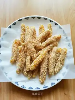 Pumpkin sesame sticks