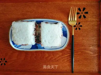Red bean rice cake