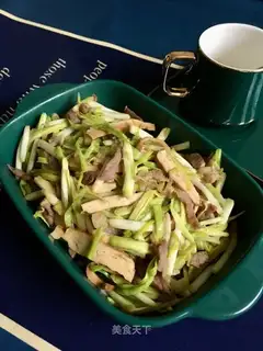 Garlic fried beans