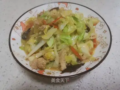 A fan dish