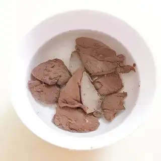 Duck blood