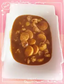 Curry, curry, tofu shrimp