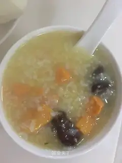 Red potato date congee
