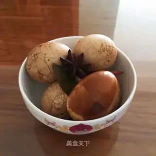 Five spicy tea eggs