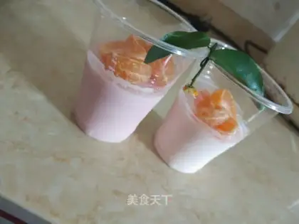 Little fruit pudding