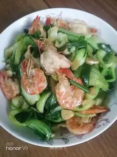 Shrimp's in the middle of the ocean