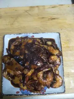 Spicy shrimp