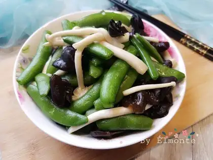 Muir seafood mushrooms fried sweet beans
