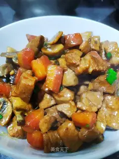 Mushroom carrot sauce