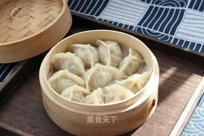 Radish pork steam