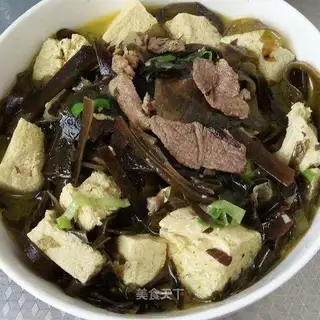 Sea belt tofu