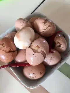 Five spicy tea eggs