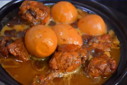 Chicken legs and eggs