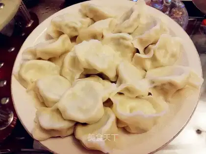 A fish dumpling