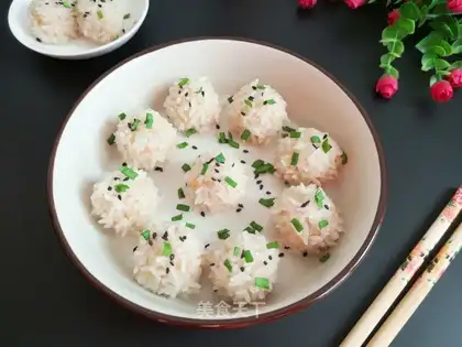 Spray rice pills