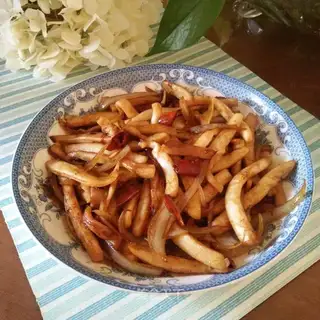 Round onion fire