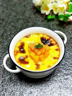 Roasted egg pudding