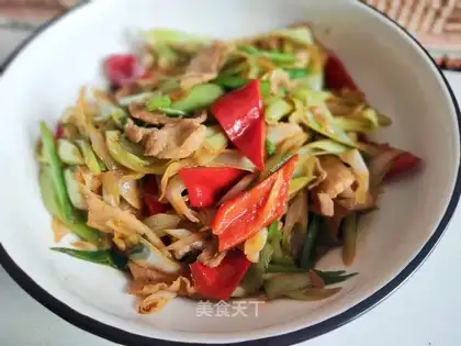 Five flowers with garlic