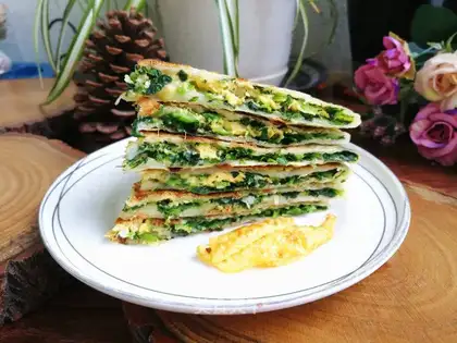 Mustard eggcake