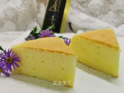 Light cream cheesecake