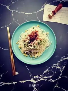 Chicken silk noodles