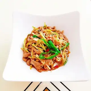 Scrambled beef