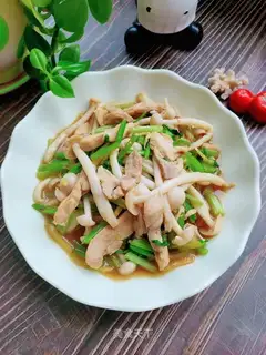 Seafood mushroom fried chicken