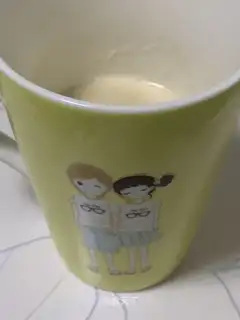 Homemade caramel milk tea