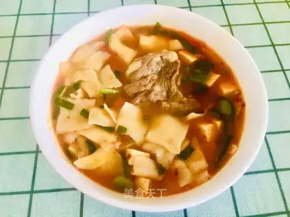 Noodle for lamb