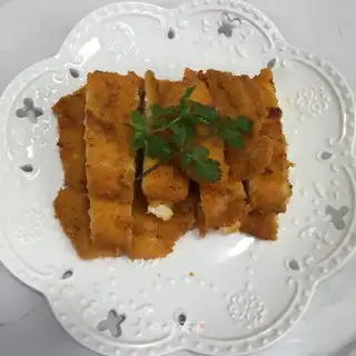 Fried chicken steak