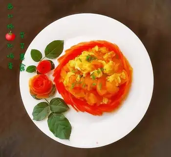 Tomato fried eggs