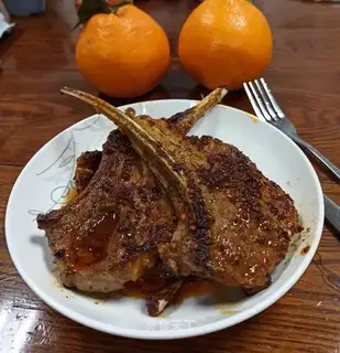 Chinese spicy lamb chops
