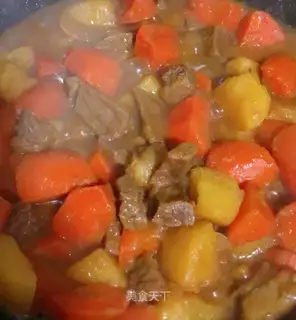 Potato carrot beef