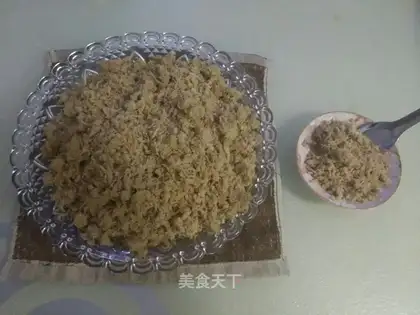 Homemade meat pine