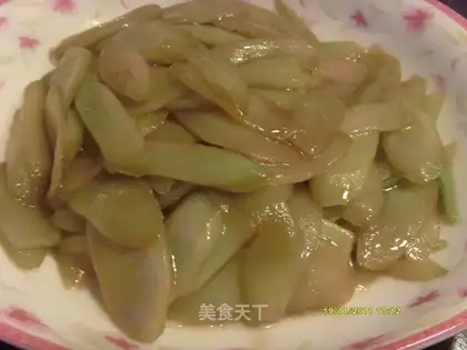 Kale in oyster sauce