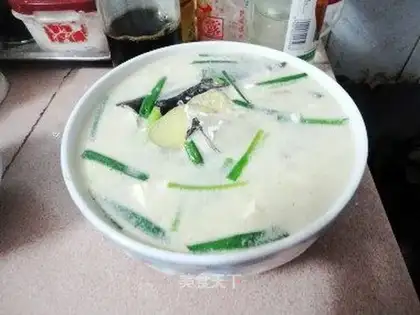 fish head tofu soup