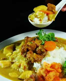Curry risotto
