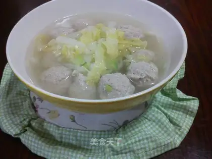 cabbage meatball soup