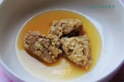 Steamed pork with tofu