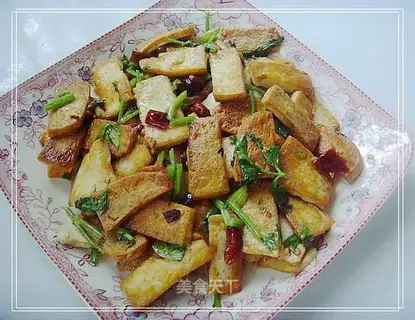 Pan-fried tofu