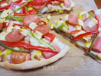 New Orleans BBQ Pizza