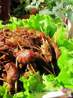 toothpick meat