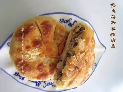 pork and onion pie