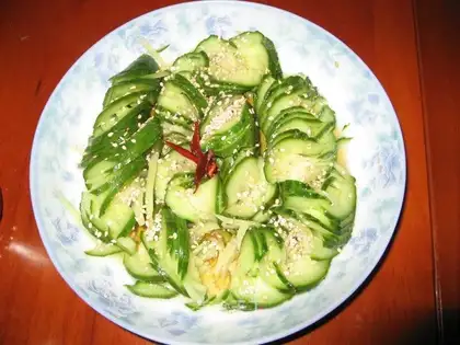 Brushed cucumber