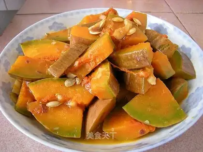 stir-fried pumpkin