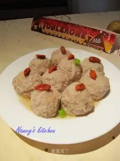 Shredded radish meatball