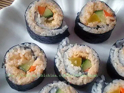 assorted sushi