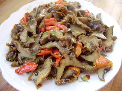 Stir fry snail head with fragrant sauce
