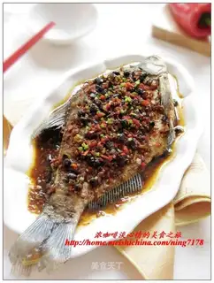 Wuchang fish with soy pepper