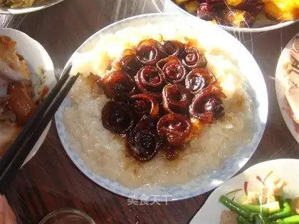 Steamed longan